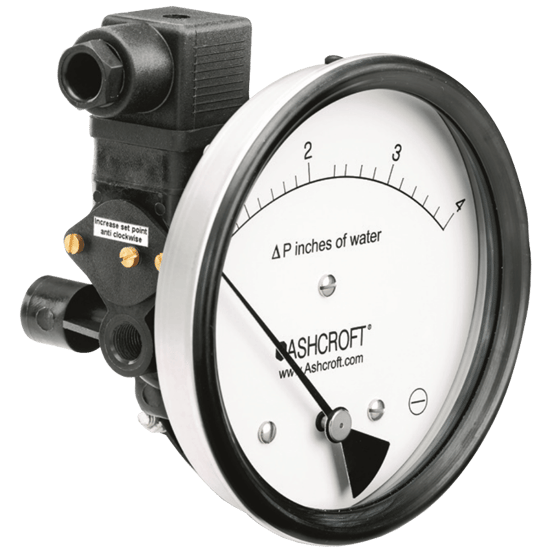 Ashcroft Low Differential Pressure Gauge, 1134